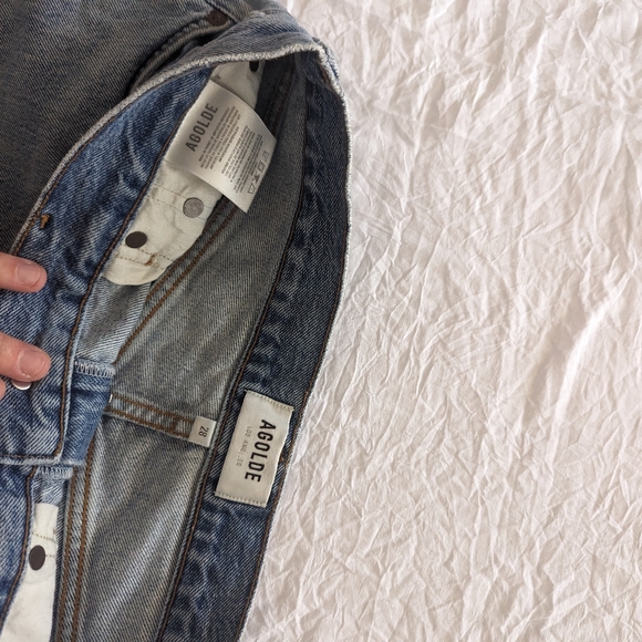 Agolde Button Up Short - Picture 3 of 3